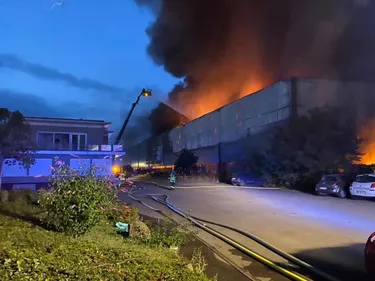 Colmar : l'entreprise Schroll part en fumée