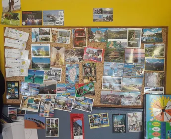 Benfeld - L'école correspond avec le monde entier