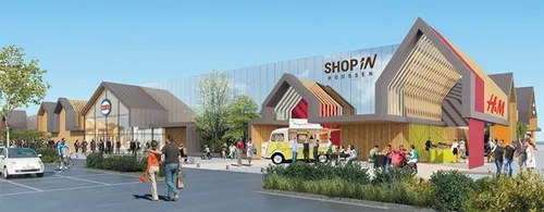 Plus d'enseignes pour plus de shopping à Houssen