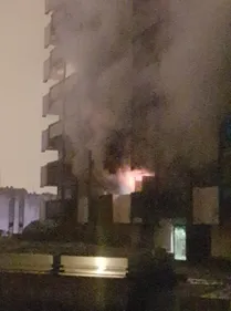Incendie Place des Halles à Strasbourg