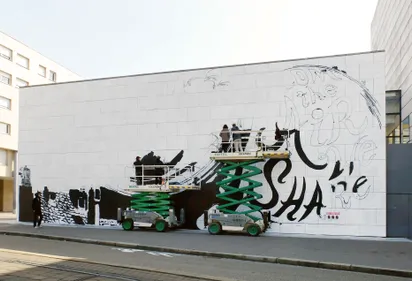 Pour ses 20 ans, le MAMC de Strasbourg se fait une fresque ! 