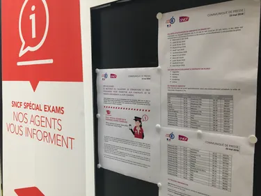 Pas de galère avec les trains pour passer les examens