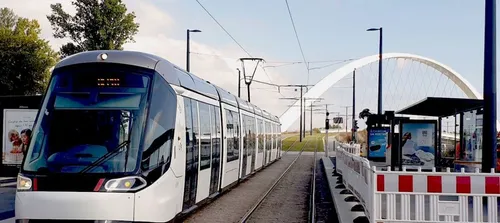 Strasbourg : le tram D reprend vers Kehl