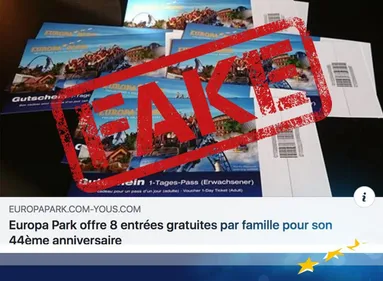 Europa-Park : attention aux faux jeux-concours 