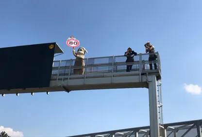 Déguisé en mouton sur l'A35 contre la limitation à 80 km/h, il se...