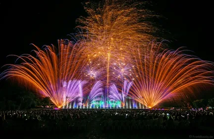 Art et Lumière  : un festival de feux d'artifice et de jets d'eau