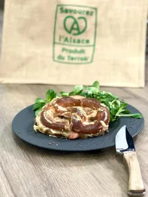 Le burger à la choucroute de Nicolas Rieffel