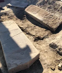 Deux stèles de légionnaires découvertes à  Strasbourg