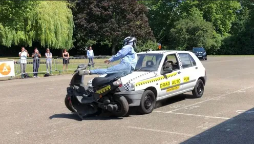 Crash-test au collège Sophie Germain à Strasbourg