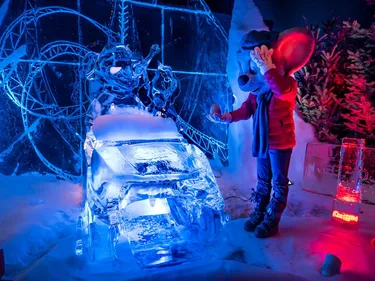 Europa Park doit laisser fondre ses sculptures de glace