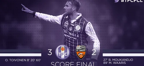 TFC 3-2 Lorient : De l'ombre à la lumière
