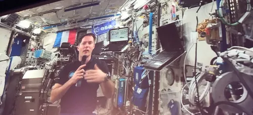 Thomas Pesquet en visite à Toulouse