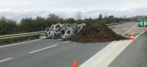 Les agriculteurs actuellement sur le périphérique toulousain