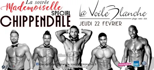 Gagnez vos entrées pour la Soirée Mademoiselle spéciale Chippendale...