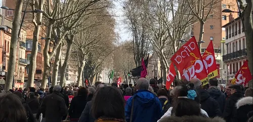 Grève : Forte mobilisation à Toulouse
