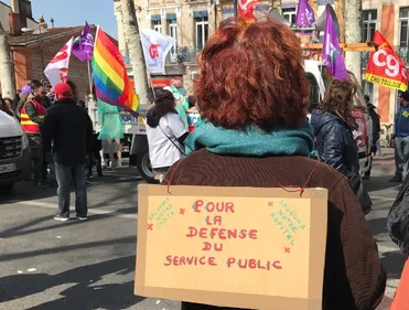 Toulouse : manifestation de la Fonction Publique