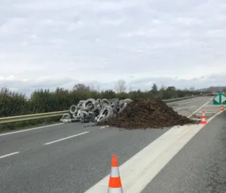 Les agriculteurs bloquent le dépôt de Lespinasse