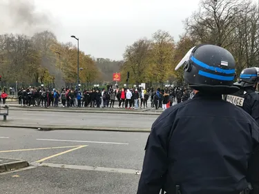 Manifestation des lycéens à Toulouse