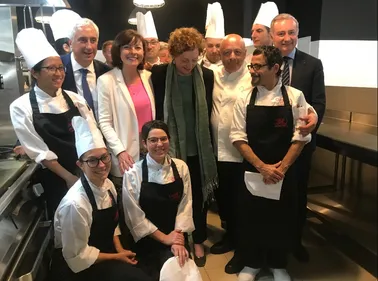 Toulouse : Le chef étoilé Thierry Marx inaugure son école "Cuisine...