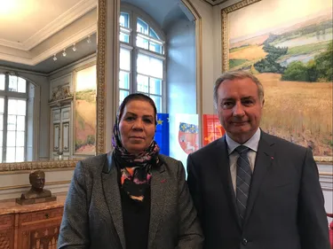 Latifa Ibn Ziaten reçue par le maire de Toulouse