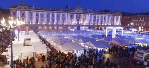 Toulouse : le marché de Noël revient sur la Place du Capitole avec...