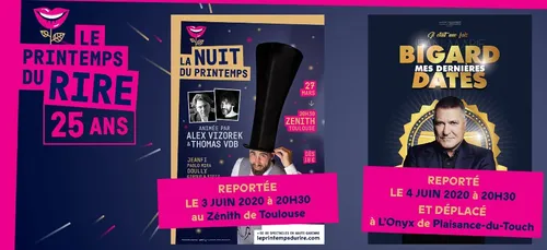 Report du Printemps du Rire