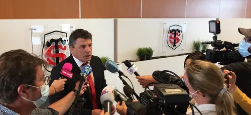 Stade Toulousain : le président Didier Lacroix lance avec...