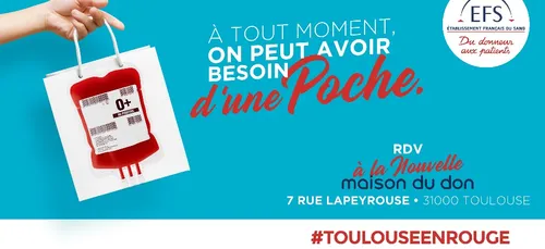 NOUVELLE MAISON DU DON DE SANG À TOULOUSE !