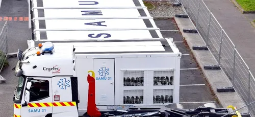 Coronavirus : l'hôpital mobile de Toulouse déployé à Bayonne