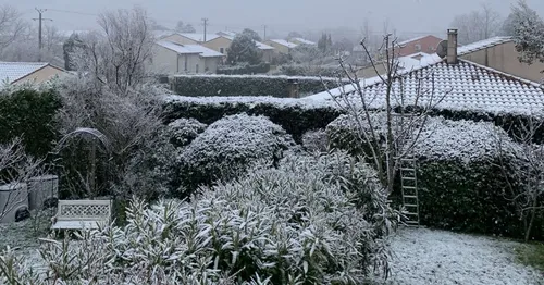 EN IMAGES. Neige à Toulouse : quelques flocons tombent en plaine et...