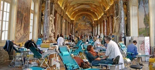 Toulouse : une grande collecte de sang s'installe au Capitole