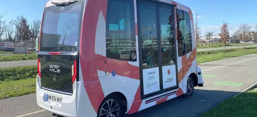 La navette du futur débarque à Toulouse sur le site de l'Oncopole