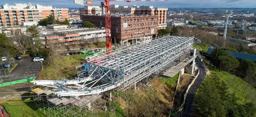 Toulouse. Les travaux se poursuivent sur le chantier du futur...