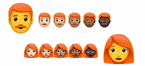 Les roux vont enfin avoir le droit à leurs émojis !