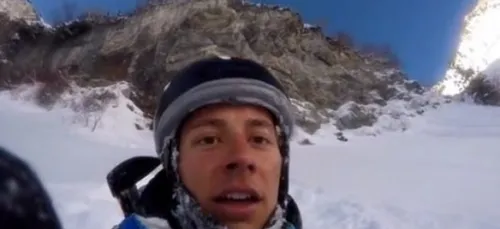 (Vidéo) Un skieur filme sa chute de plus de 30 mètres !