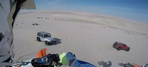 Ce motard a certainement eu la peur de sa vie ! Découvrez pourquoi...