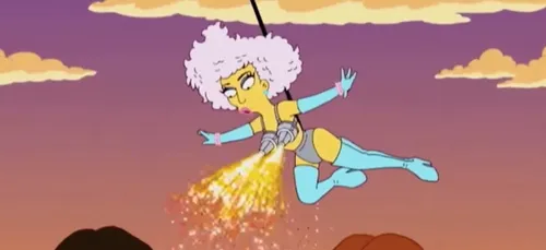 Les Simpson avaient prédit le show de Lady Gaga au Superbowl !