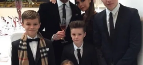 Découvrez la fascinante garde de robe des enfants Beckham !