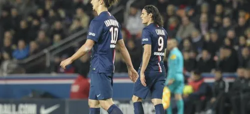 Des tensions entre Zlatan et Cavani ?
