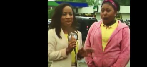 Elle se fait pipi dessus en direct à la télévision ! (vidéo)