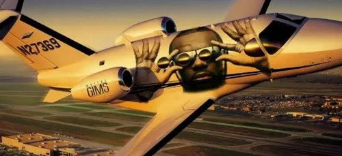 Maître Gims se la raconte dans son nouveau jet privé !!