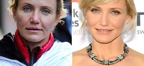 Les stars avec et sans maquillage !