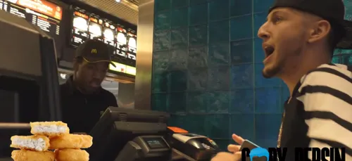 Voilà ce que ça donne quand un rappeur commande chez McDo !