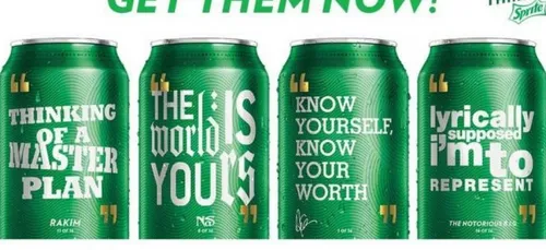 Sprite : Des punchlines sur ses canettes !