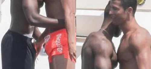 (Photos) Ronaldo en érection pendant qu'il touche un mec