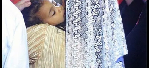 Kim Kardashian : Des Photos inédites du baptême de North à...