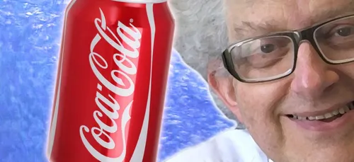 Plonger une canette de Coca-Cola dans de l'azote liquide !