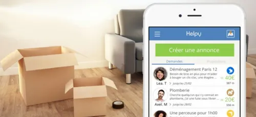 Helpy : l'appli des petits coups de main entre voisins !