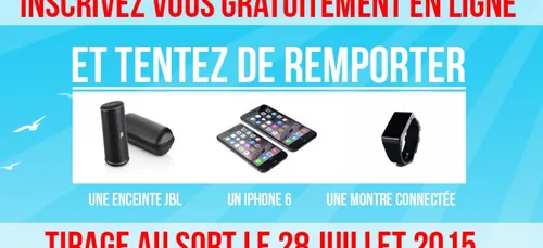 Qui a gagné l'iphone 6 ? La montre connectée ? L'enceinte JBL ?
