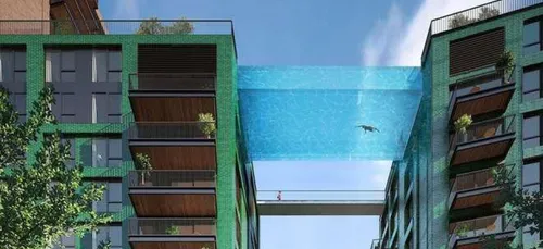 "Sky Pool" ou l'art de nager d'immeuble en immeuble !